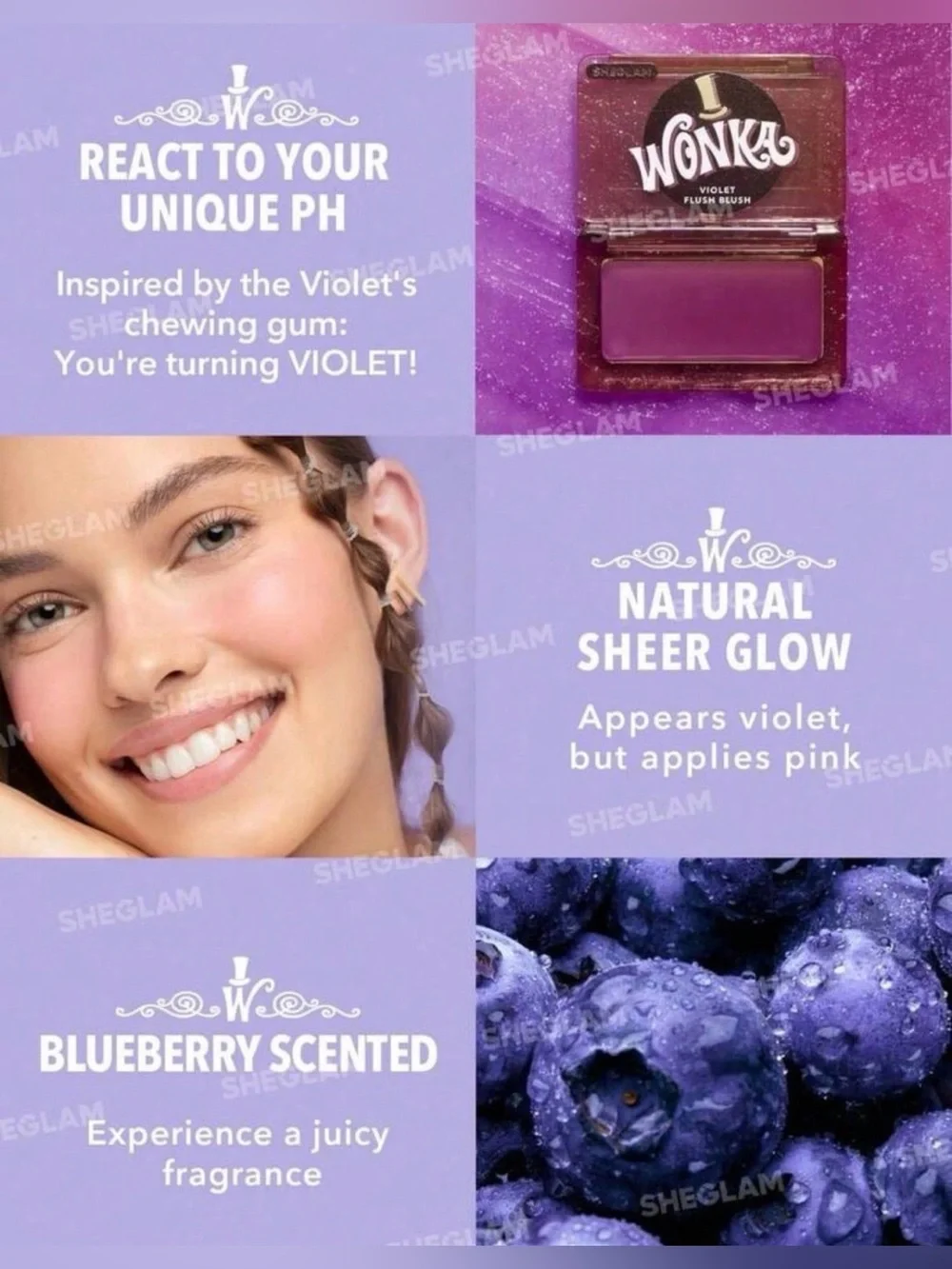 🍫New Willy Wonka Flush Blush